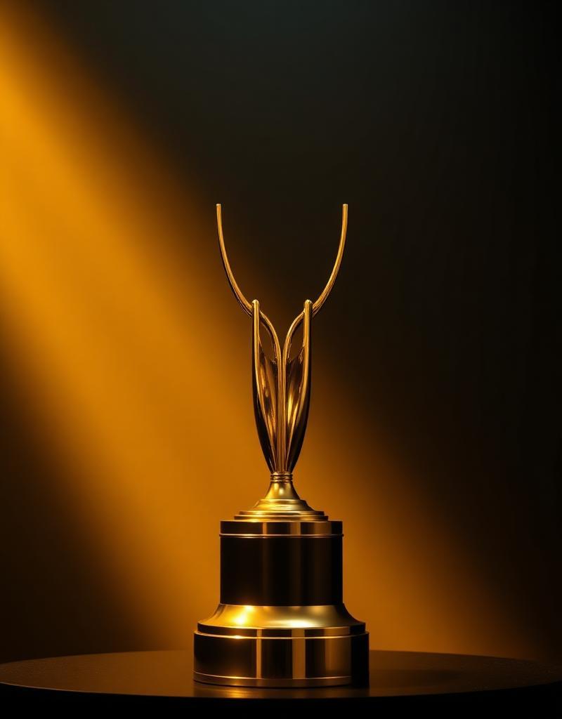 DANA Film Festival award trophy displayed at the ceremony