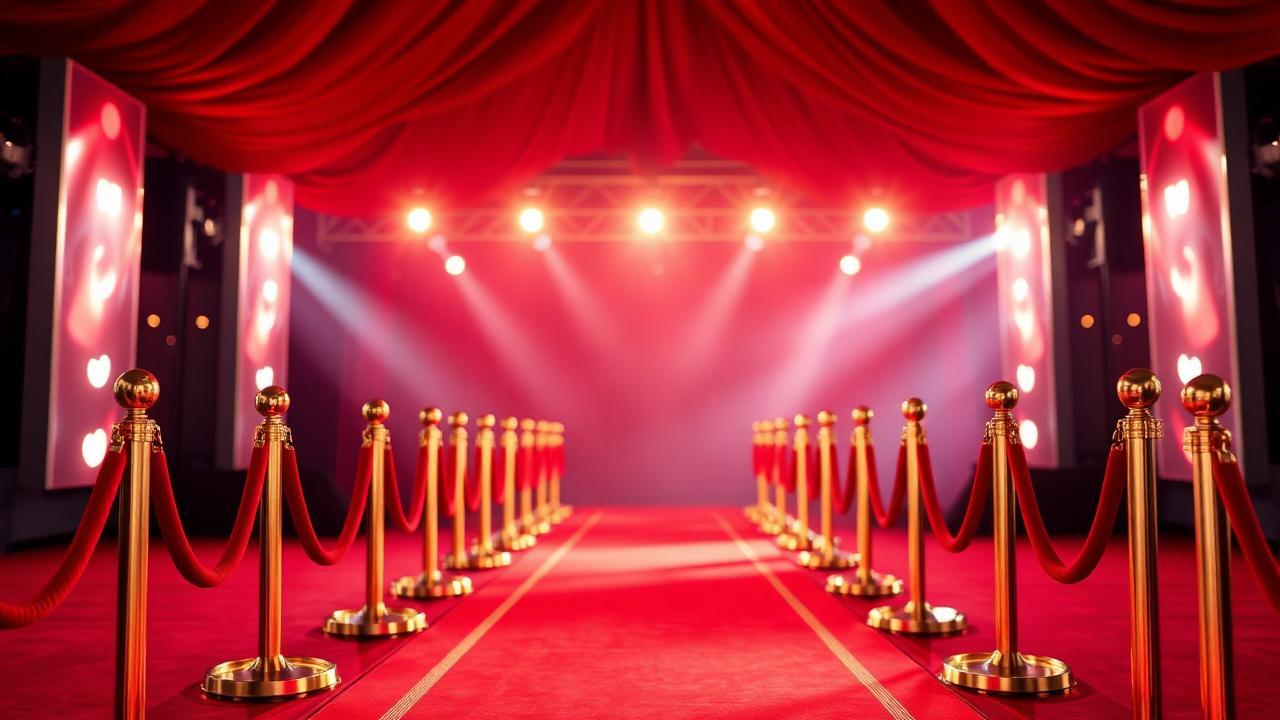 Red carpet premiere at DANA International Film Festival